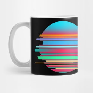 circle glitch Mug